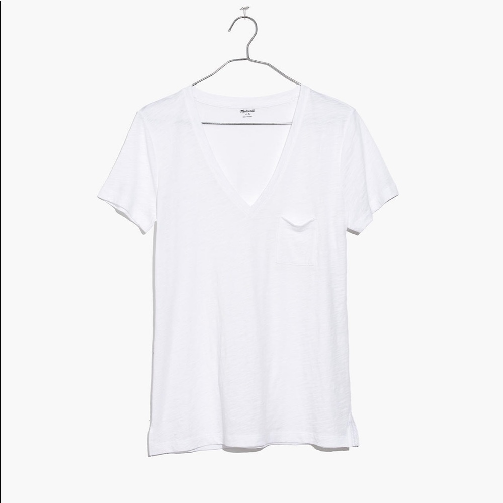 Madewell Whisper Cotton V-neck